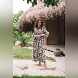 Daughters of India Kyra Midi Dress in Pepper